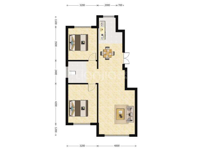 阳光一品--建面 93m²