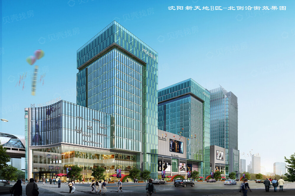 群升沈阳新天地一期效果图