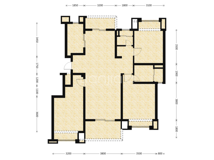 雅居乐星徽城--建面 117.71m²