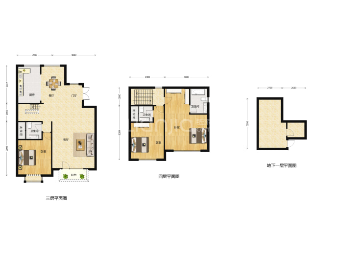 金隅上城郡--建面 232m²