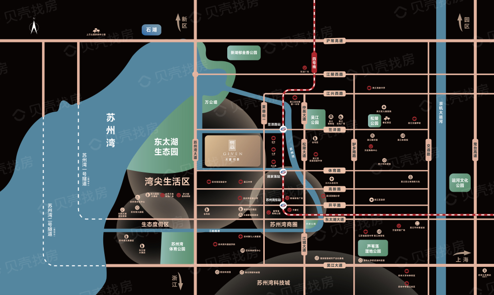 清风和景雅苑区位
