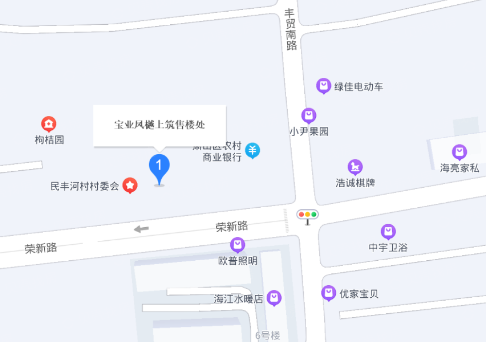 宝业凤樾上筑区位