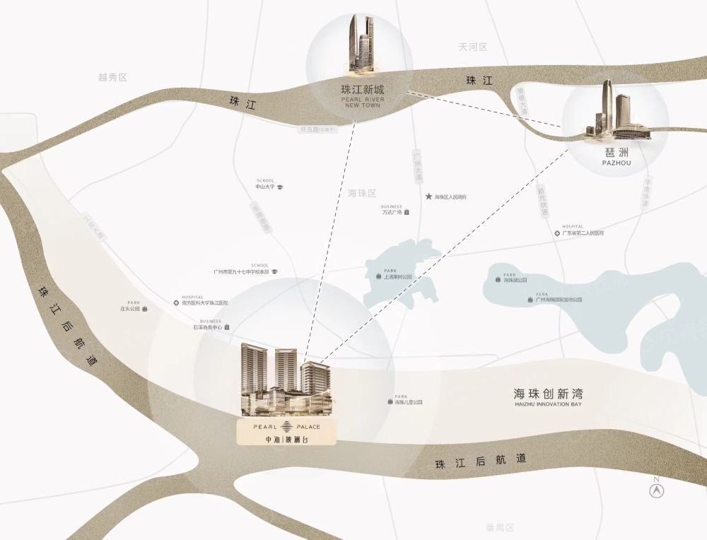 中海映澜台区位
