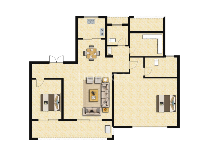 熙悦--建面 130m²