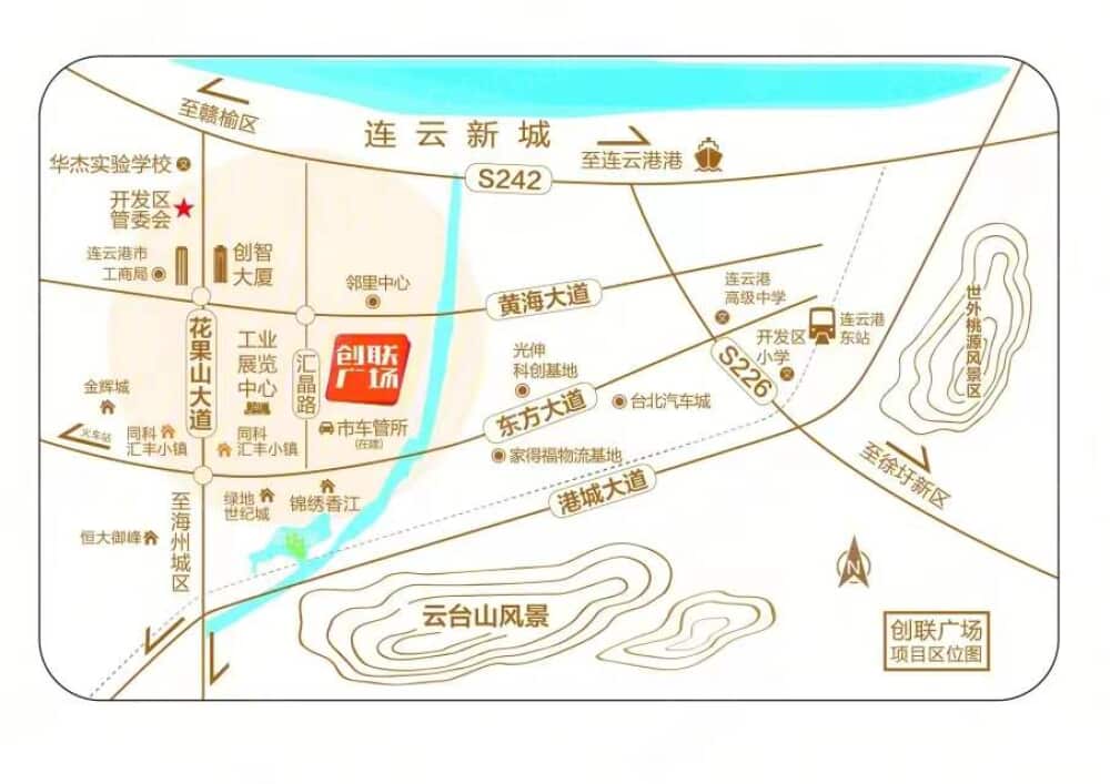 创联广场区位