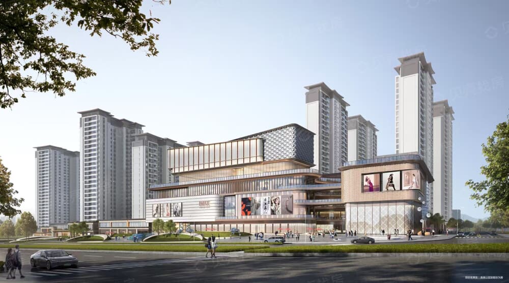 城建水墨江珊效果图