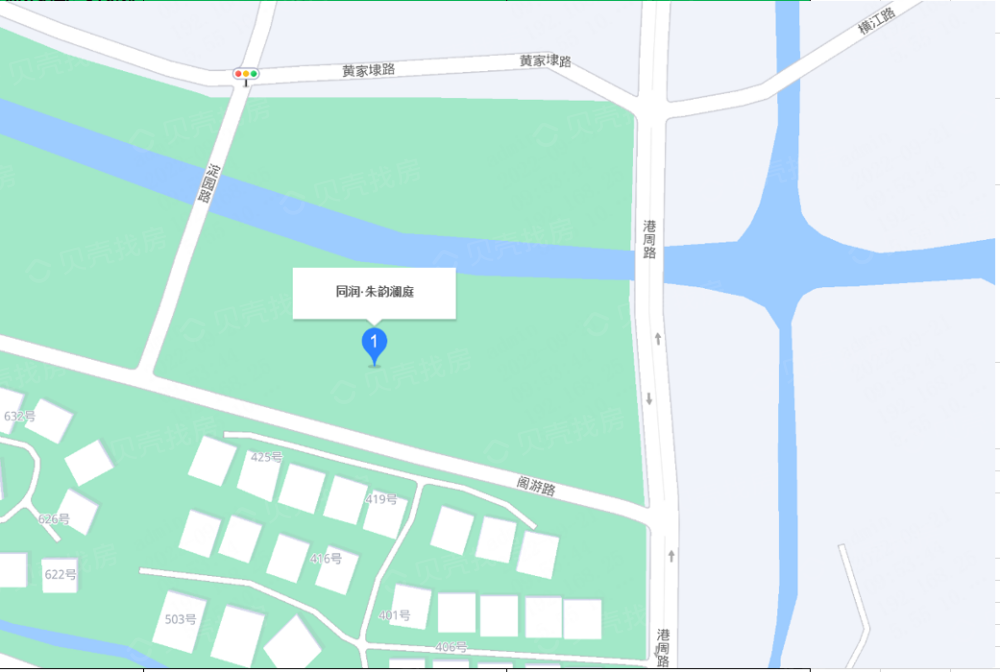 同润朱韵澜庭区位