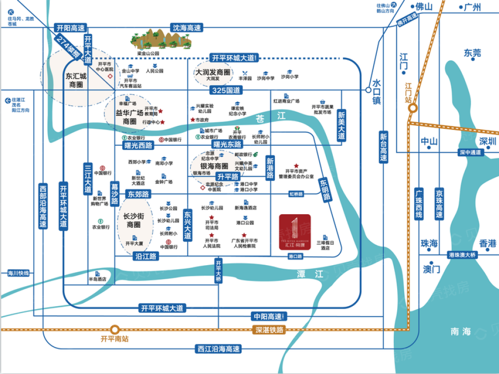 汇江·帝璟区位