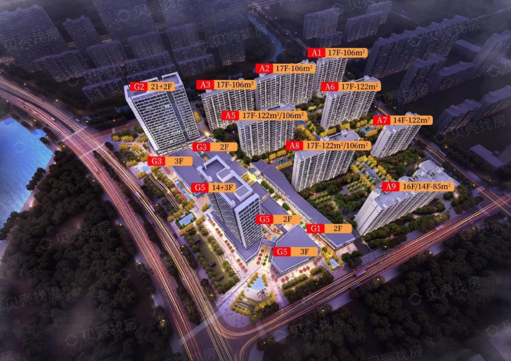 华润置地·大江玖悦效果图