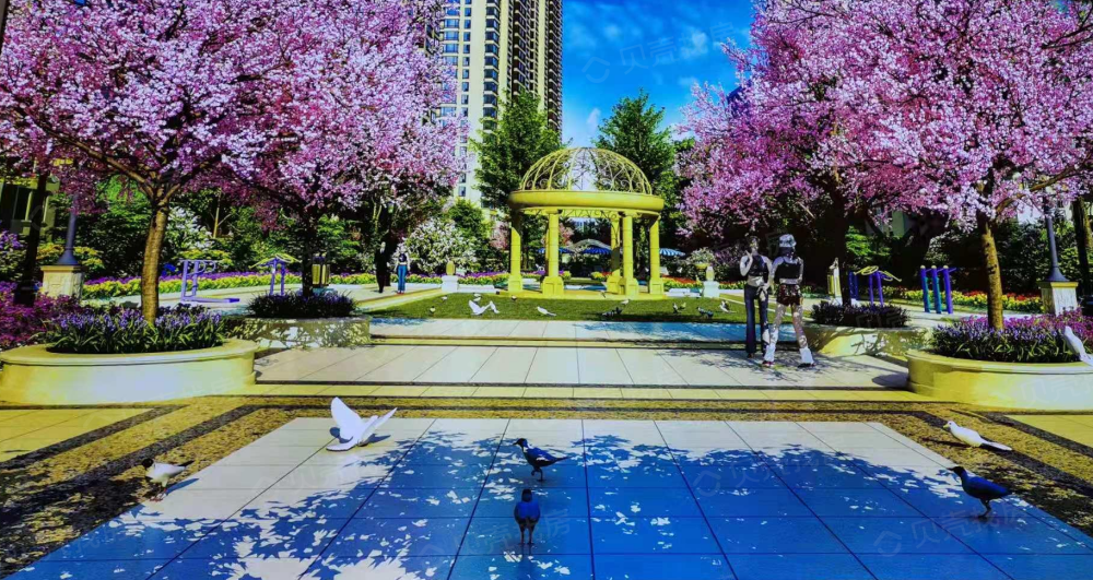 文亭湖.翰林苑效果图