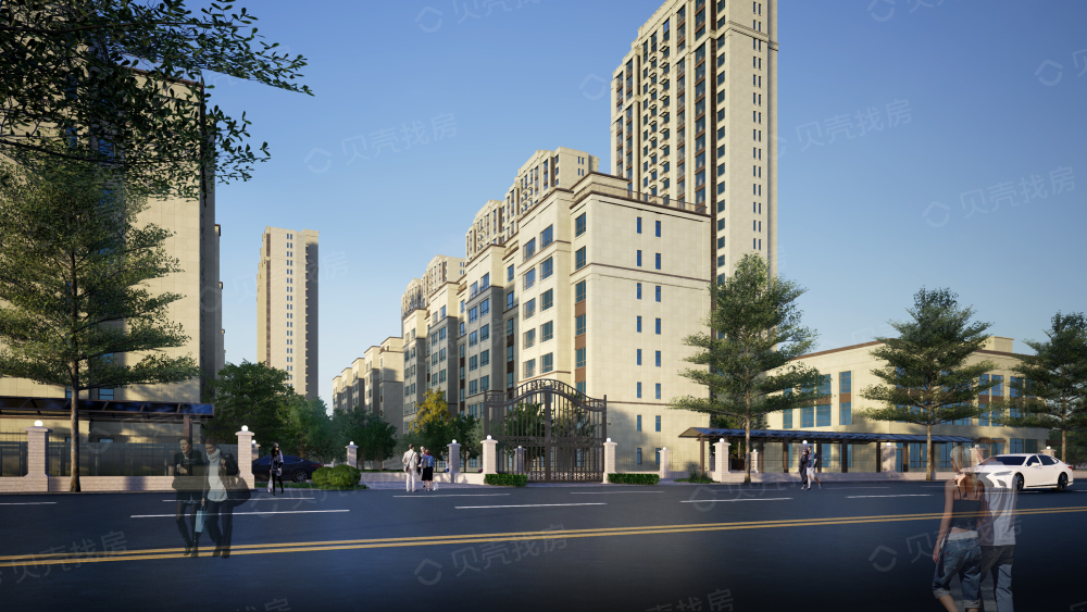 【正商湖西学府_北京正商湖西学府楼盘】效果图相册-北京贝壳新房