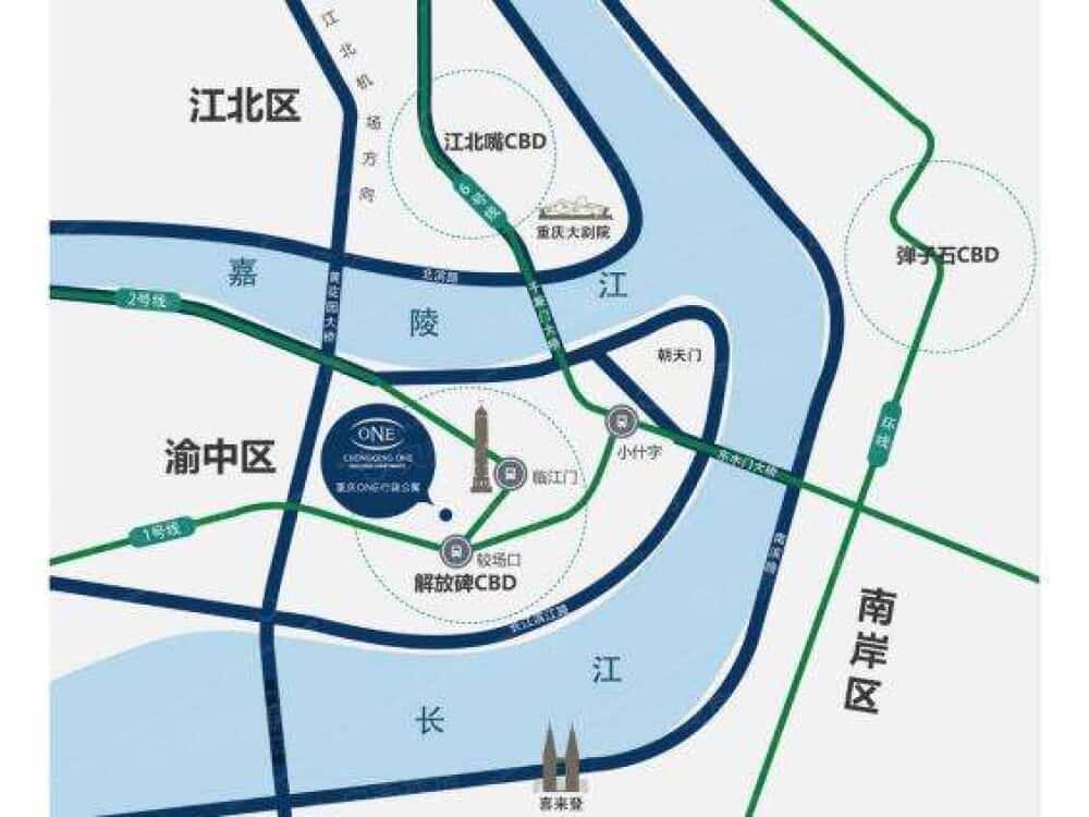 重庆one行政公寓区位