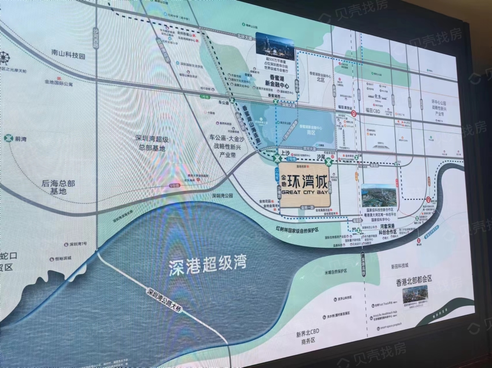 金地环湾城区位