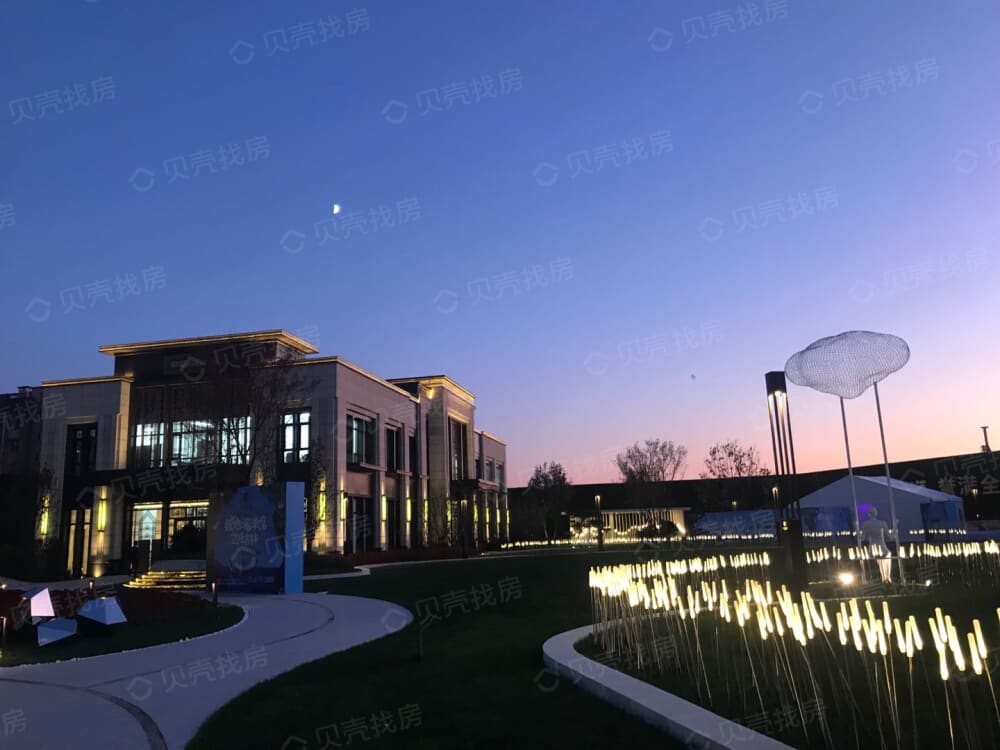 中海河山郡项目现场