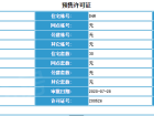 阳光城·翡丽府预售许可证