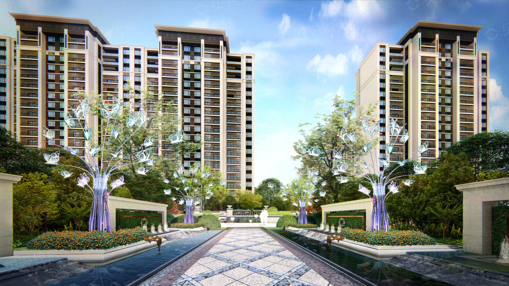 【绿地新里格林公馆_昌都绿地新里格林公馆楼盘】效果图相册-昌都贝壳