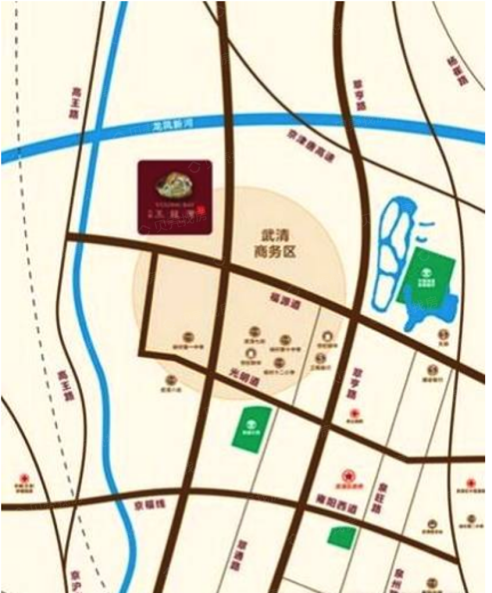 北新玉龙湾区位