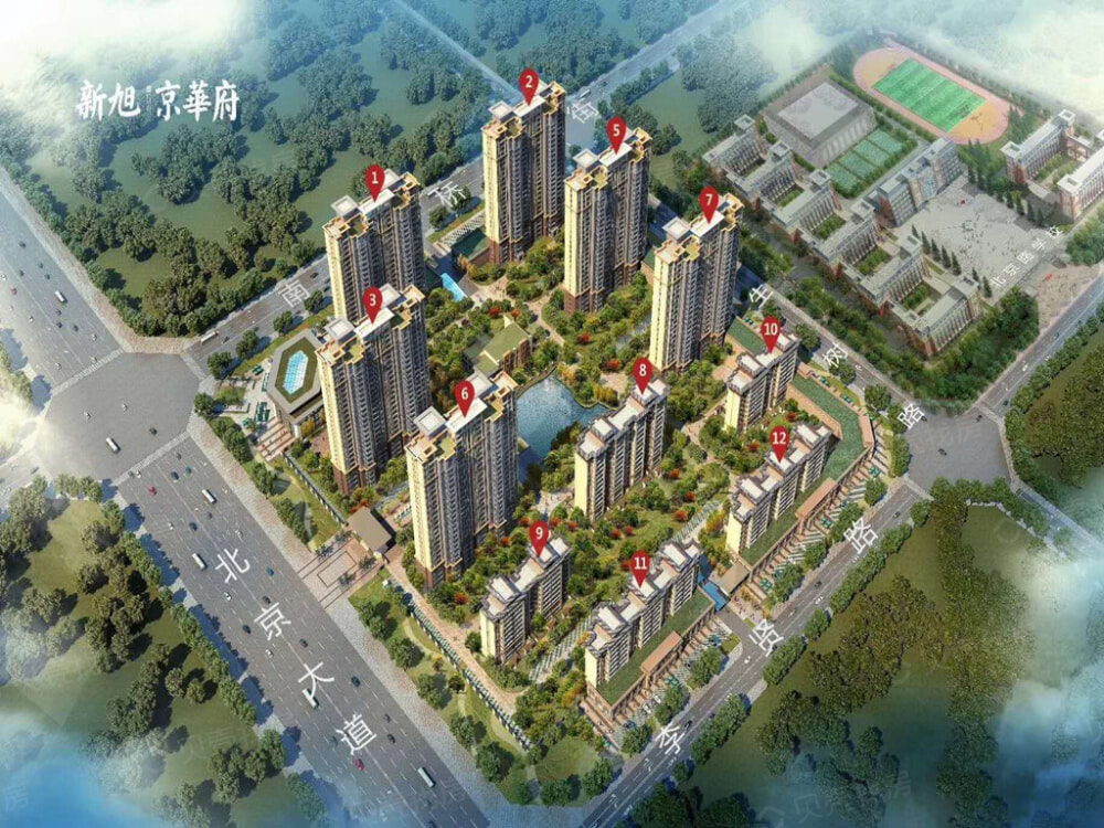新旭京华府效果图