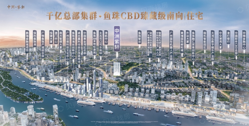 中洲紫轩区位