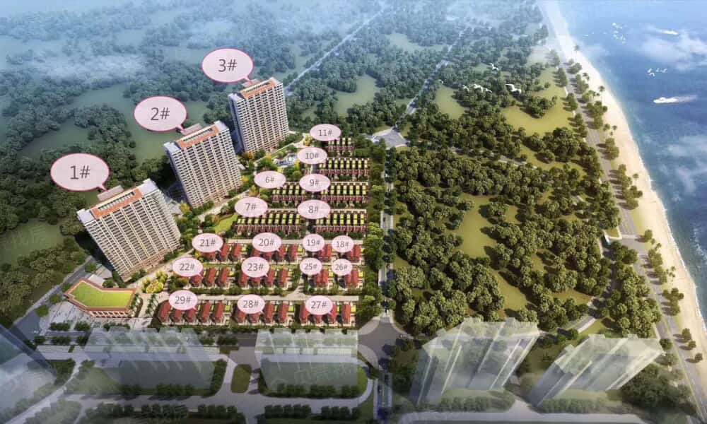 翡翠湾玥珑雅筑效果图