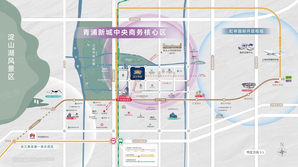 盘古箐峰华庭区位