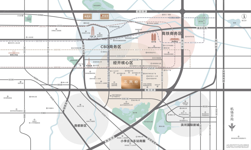 金茂越秀未来府区位