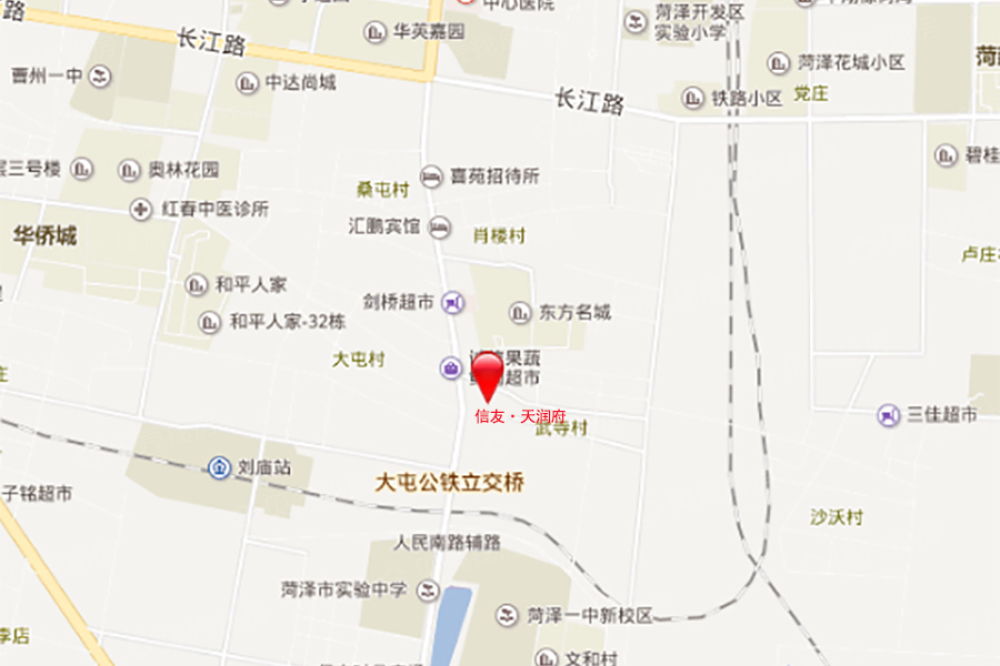 信友天润府区位