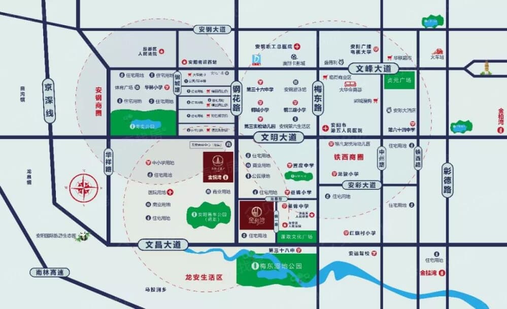 丛台    金和湾区位