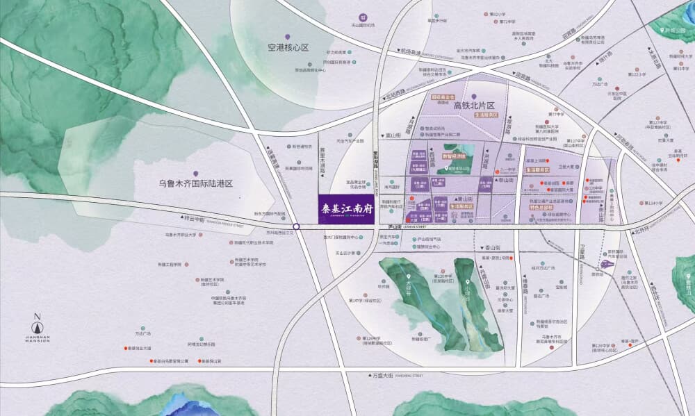 秦基江南府区位