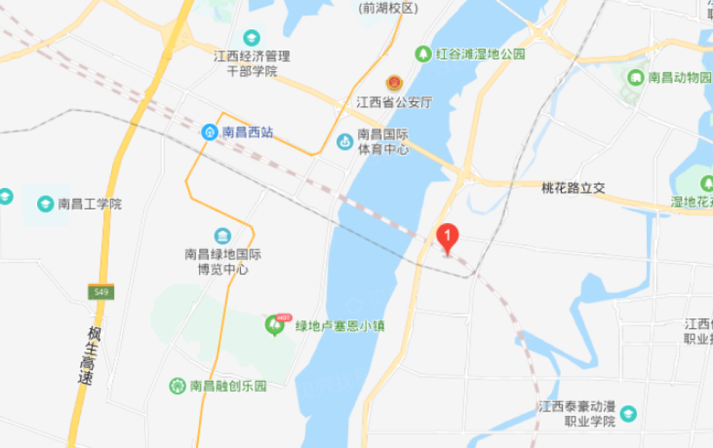 绿地悦滨江区位
