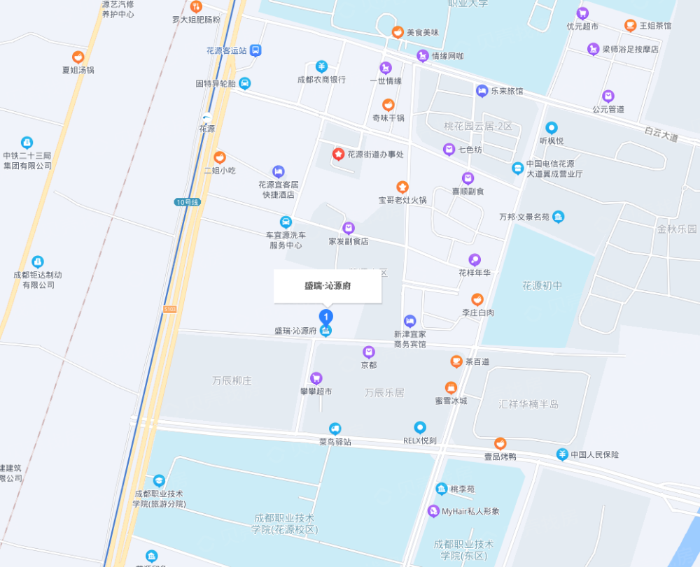 盛瑞沁源府区位