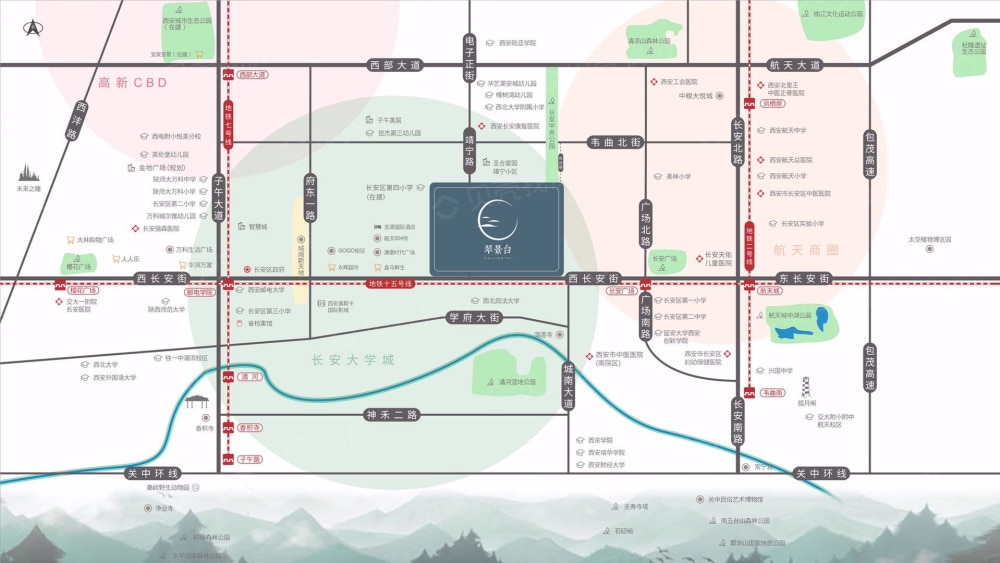 【翠景台二期_西安翠景台二期楼盘】房价,户型,开盘时间详情-西安贝壳新房