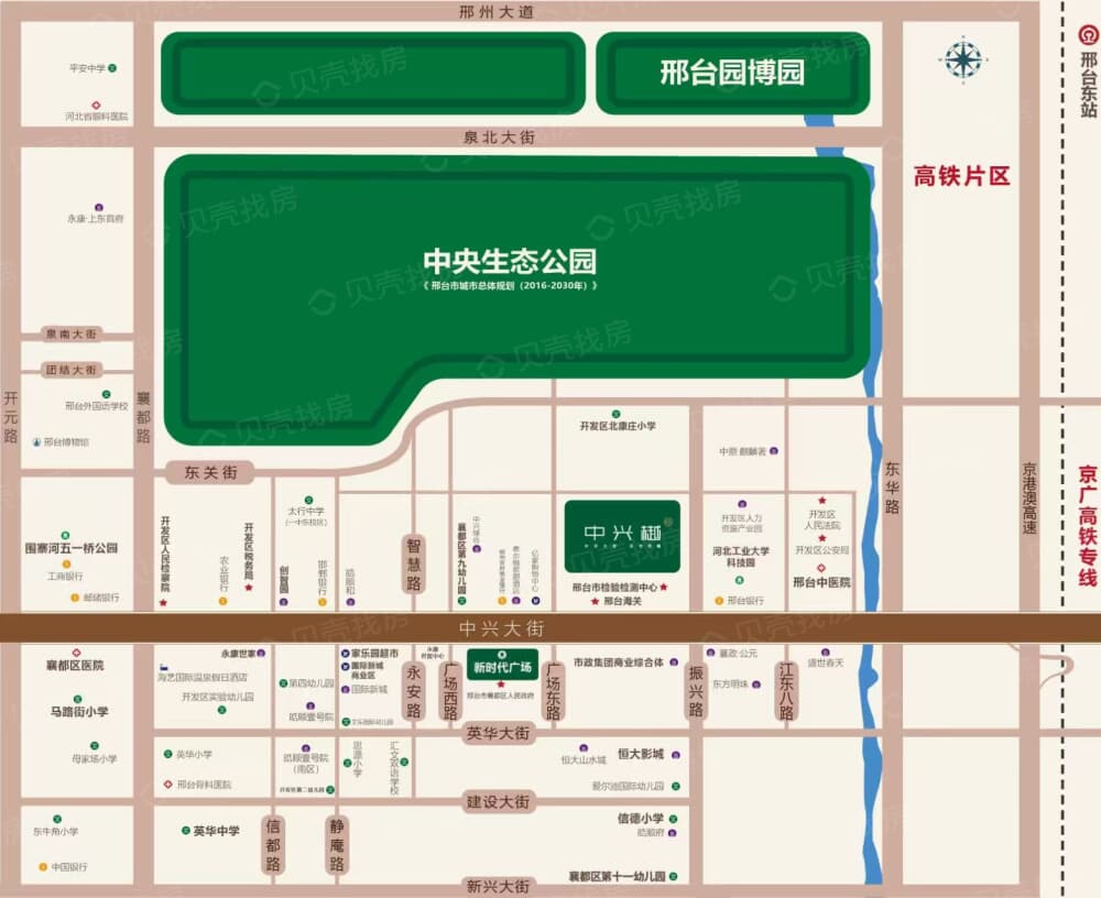 中兴樾区位