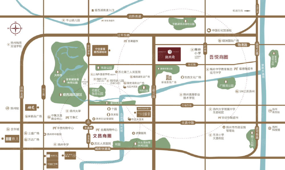 中信泰富锦玥府区位