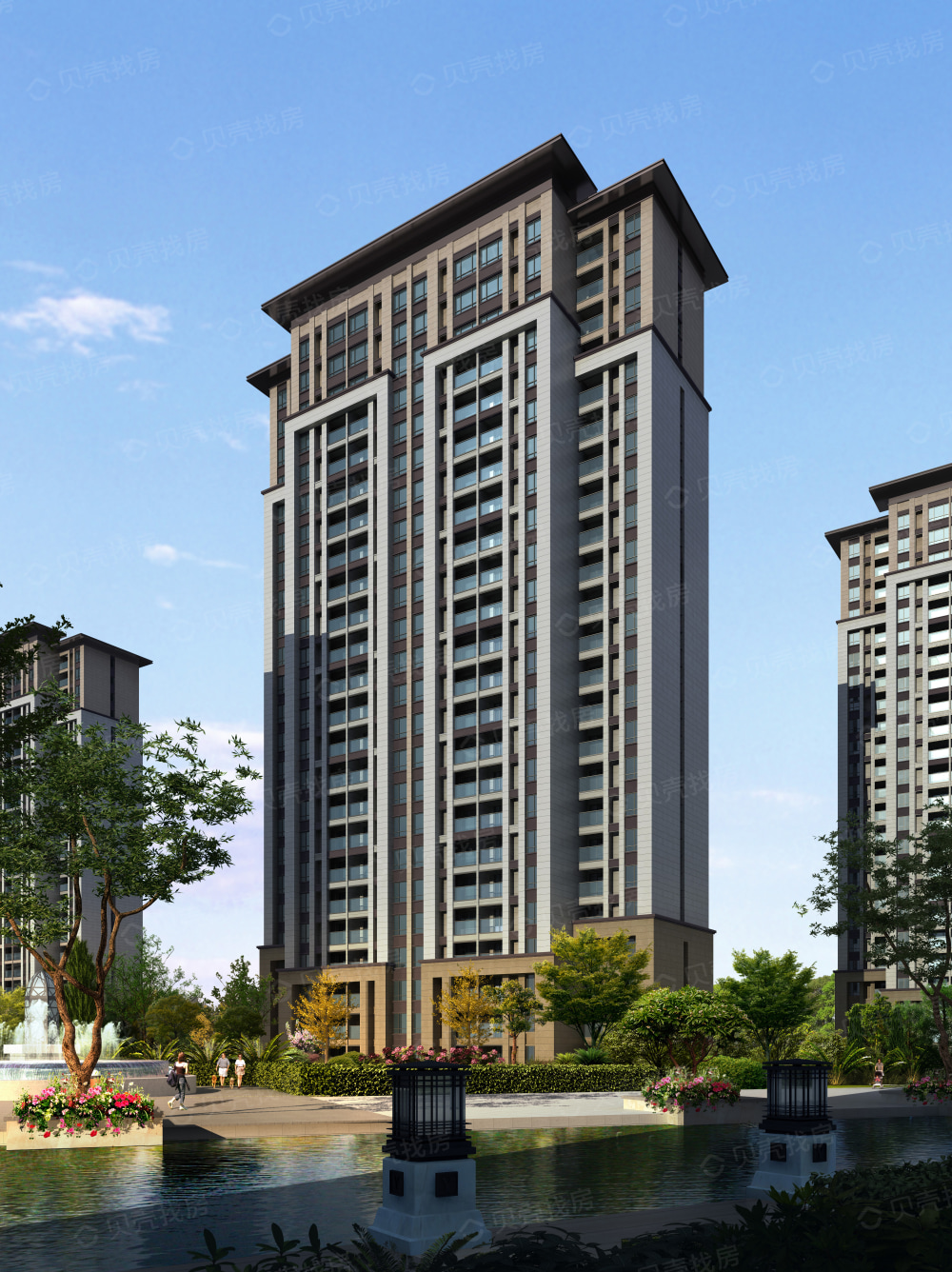 【秀兰郡府_北京秀兰郡府楼盘】效果图相册-北京贝壳新房