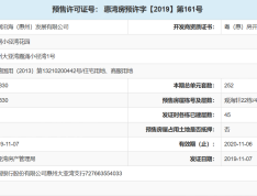 华润小径湾预售许可证