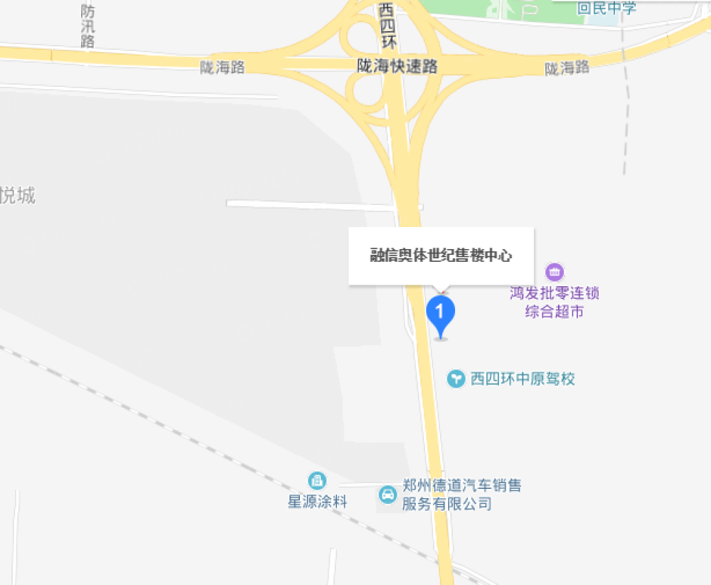 融信奥体世纪作品区位