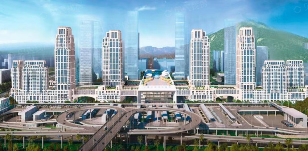 横琴口岸广场效果图