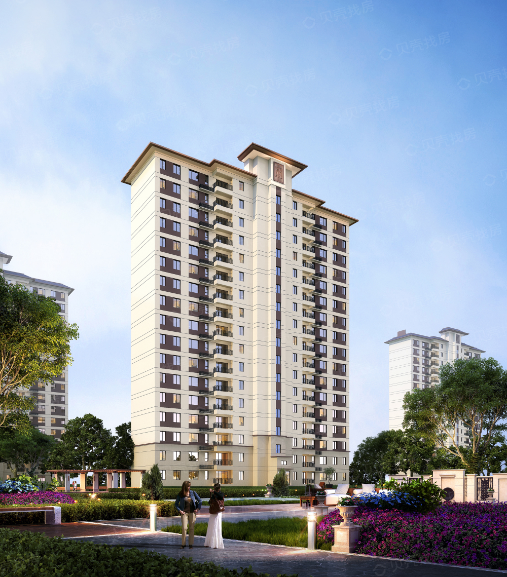 【建业碧桂园天玺_郑州建业碧桂园天玺楼盘】效果图相册-郑州贝壳新房