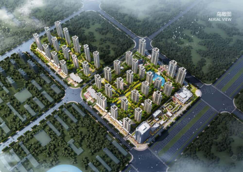 恒大翡翠湾花园效果图