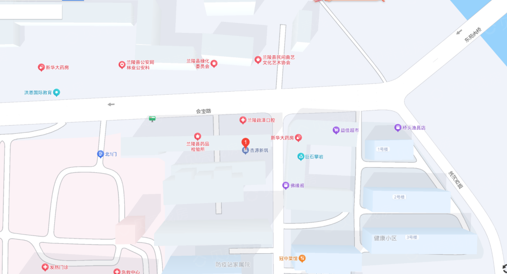 杏源新筑区位