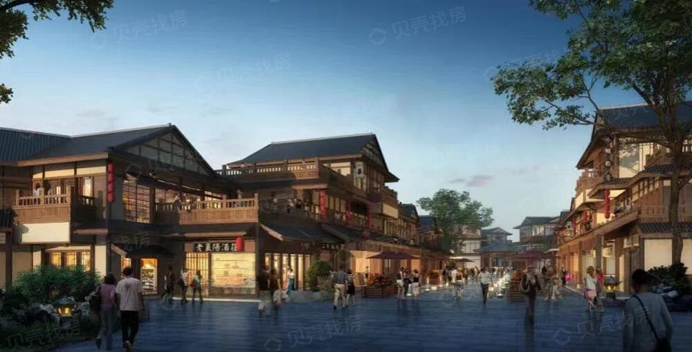 洄湖水郷实景图