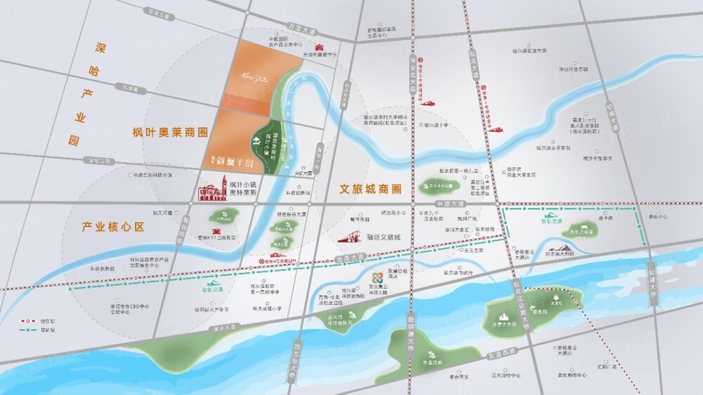枫叶蔚澜半岛区位