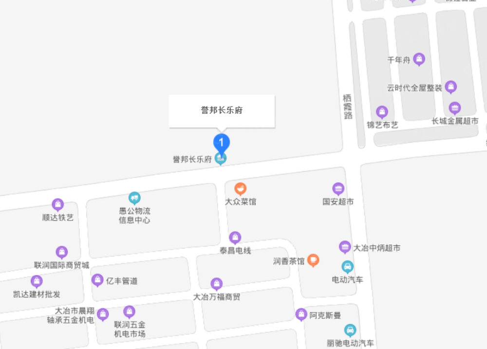 誉邦·长乐府区位