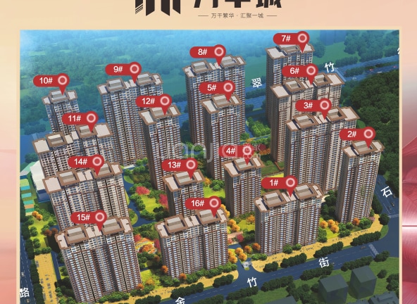 谦祥世茂万华城楼盘图片