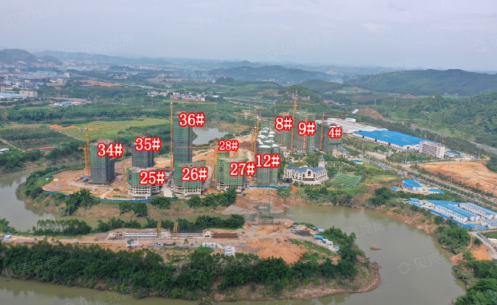 【香颂蔚澜半岛_柳州香颂蔚澜半岛楼盘】区位相册-柳州贝壳新房