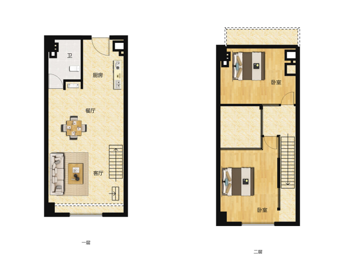 网安合寓--建面 56m²