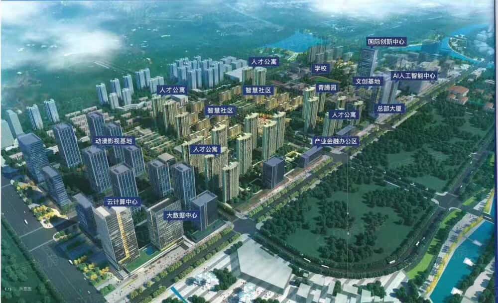 腾讯小镇·云曦效果图