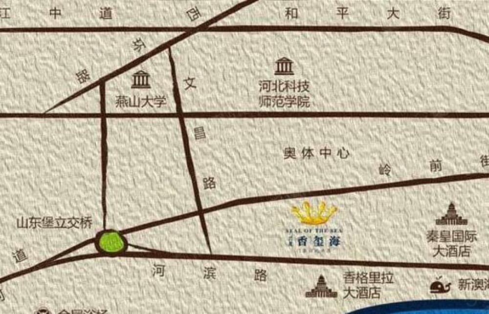 兴龙香玺海区位