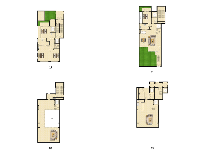 万科雲庐--建面 330m²